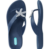 Livie Sandal w/ Large Starfish - Signature Blue by Oka B