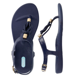 Neptune Sandal w/ Rope Knot - Sapphire Navy