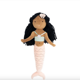 Sabrina Plush Brunette Mermaid Doll - Emerson