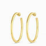 Carter Statement Hoops Earrings - by Gorjana
